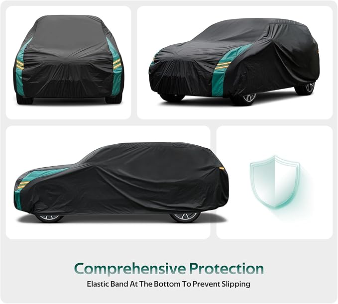 SUV Car Covers Waterproof All Weather, Universal Fit