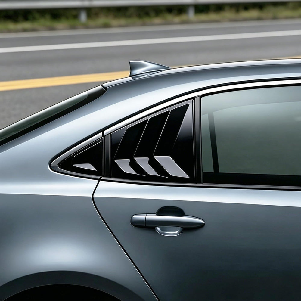 Rear Side Window Louvers for Toyota Corolla 2020 2021 2022 2023 2024 2025 202...