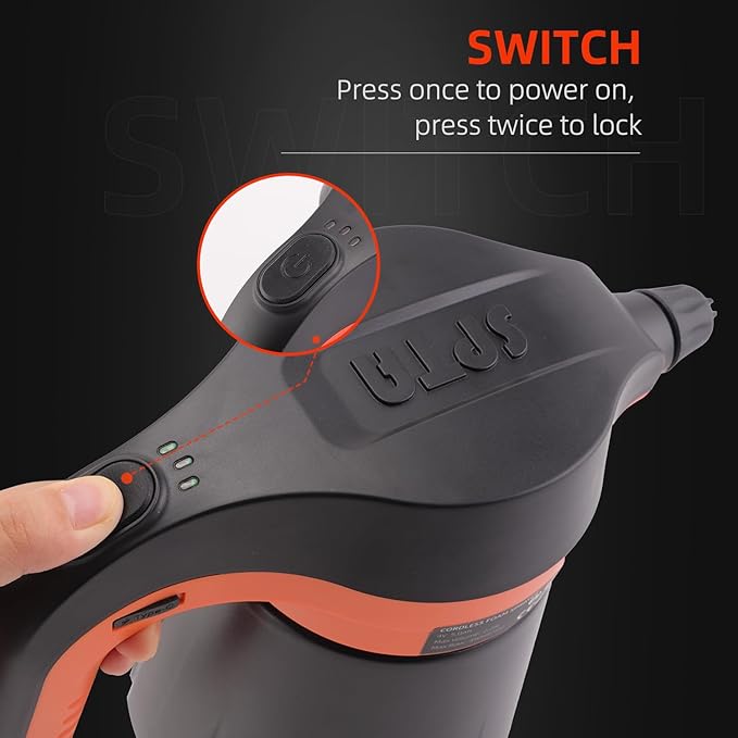 SPTA Electric Pressurized Soap Sprayer