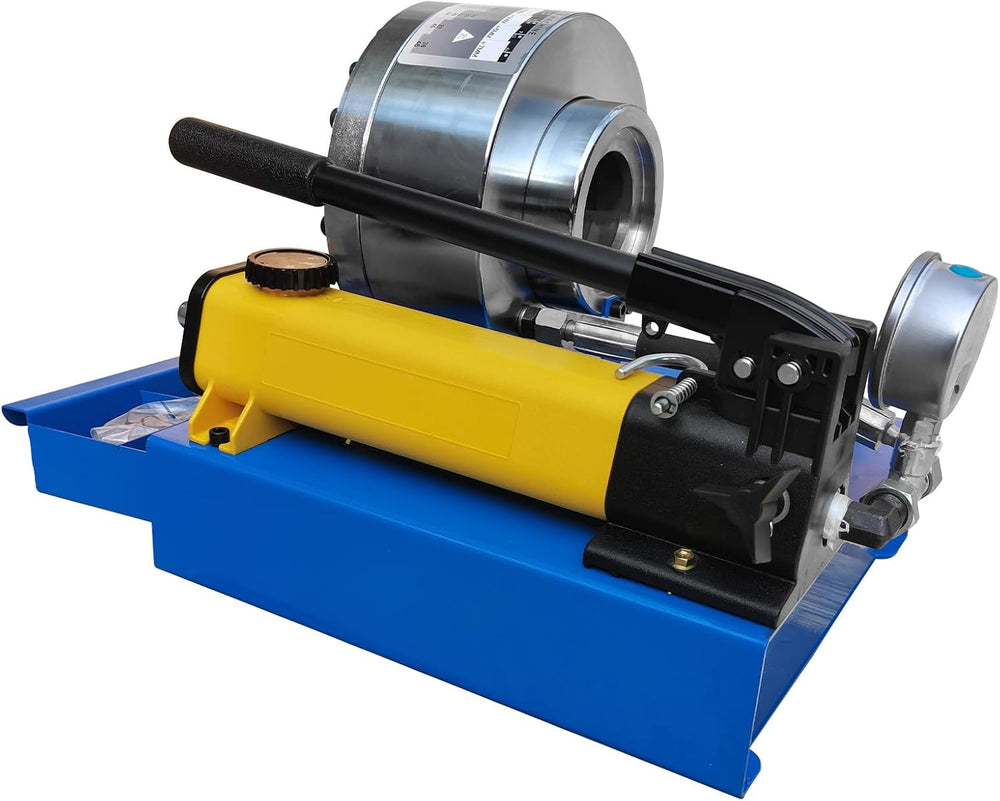 Hydraulic Hose Crimper with 8 Sets of Dies, High Pressure Hydraulic Hose Crim...
