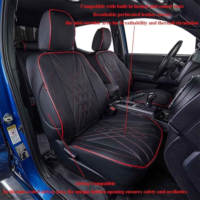 EKR Custom Fit Tacoma Front Car Seat Covers