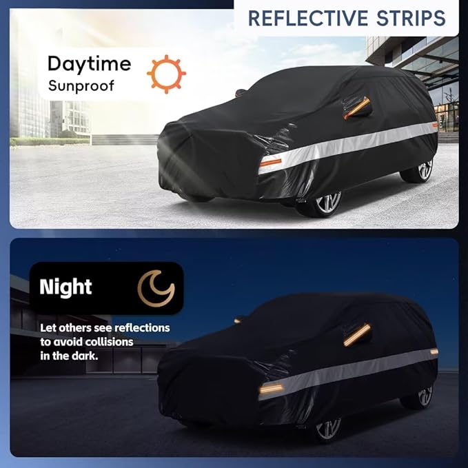 Holhtly SUV Car Cover Custom Fit
