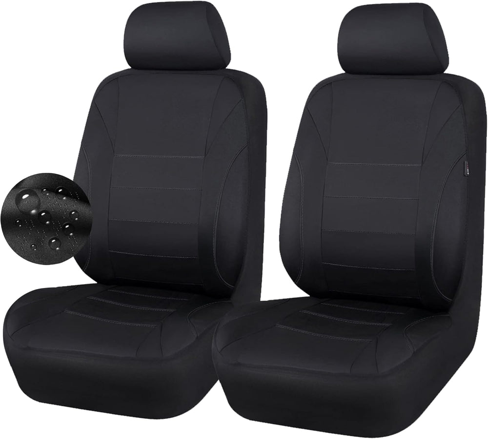 CAR PASS Neoprene EVA Waterproof car seat Covers Front Seats Only, Universal ...