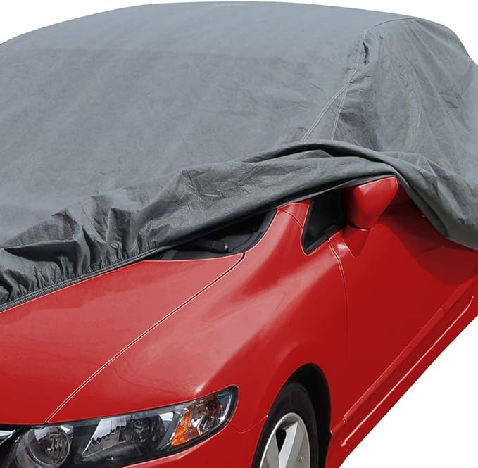 Motor Trend Breathable Lightweight Car Cover, Anti-Moisture Build-Up