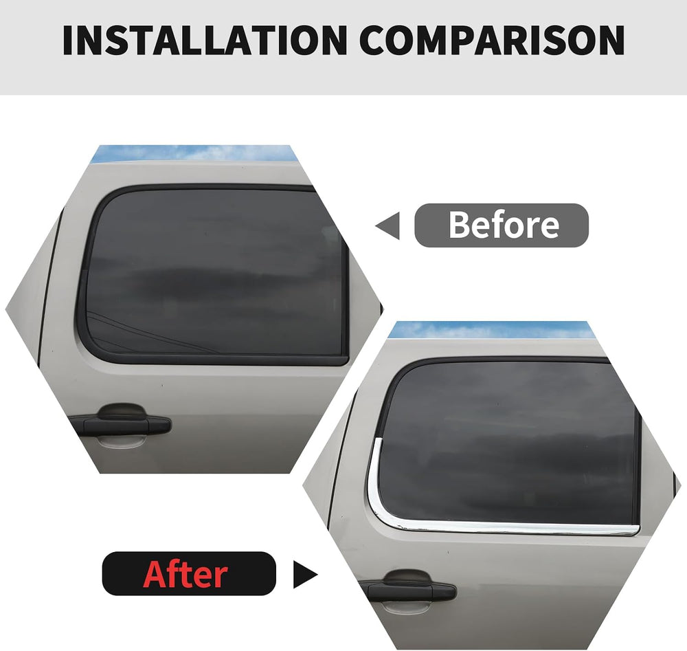 RT-TCZ Window Trim Strip Cover Window Molding Trim Cover Decoration Exterior ...