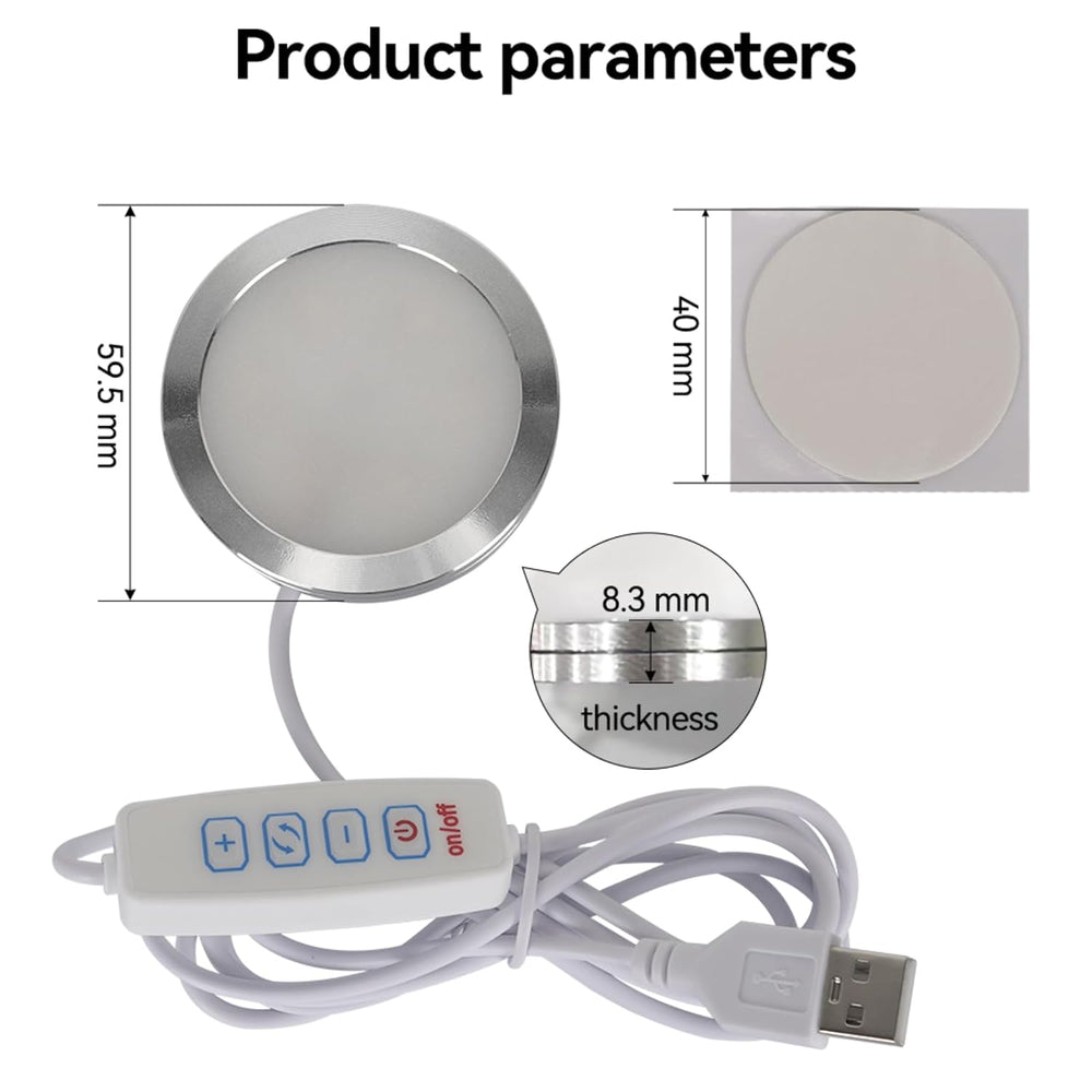 10 PCS LED Lamp Kit 001 for Bambu Lab MH001 3D Printer Light Kit 5V USB