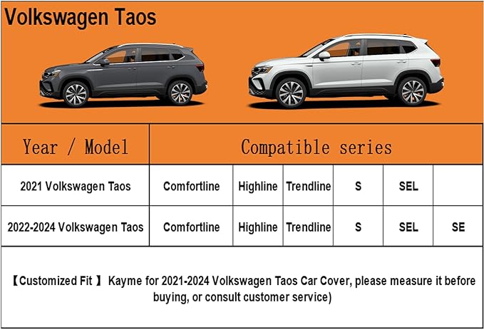 Kayme 7 Layers SUV Car Cover Custom Fit