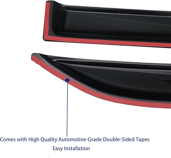 Window Visors Rain Guards fits 2020-2025 Sentra, Out-Channel Window Wind