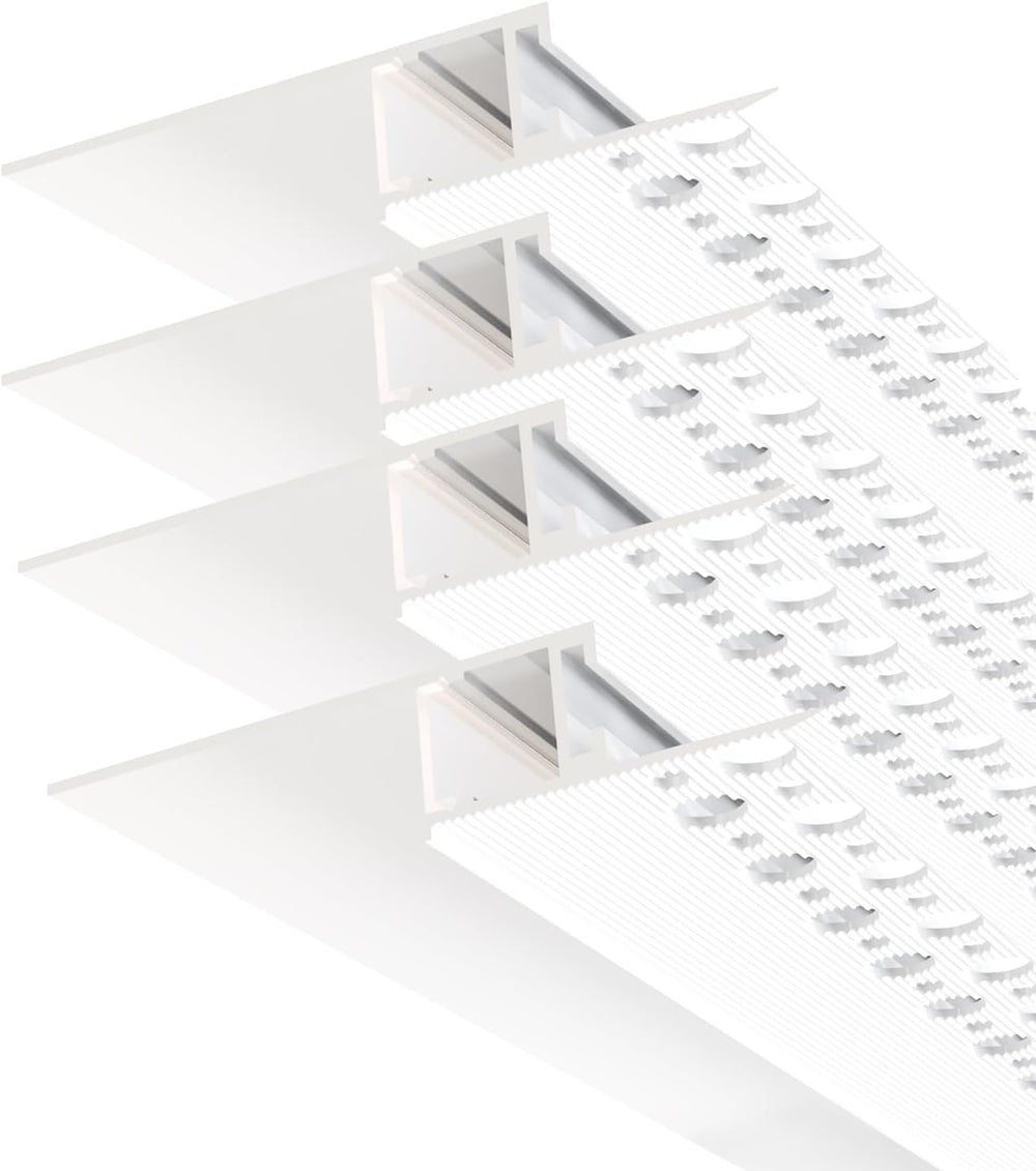 Plaster LED Channel,White Drywall LED Strip Light Channel 4x2m