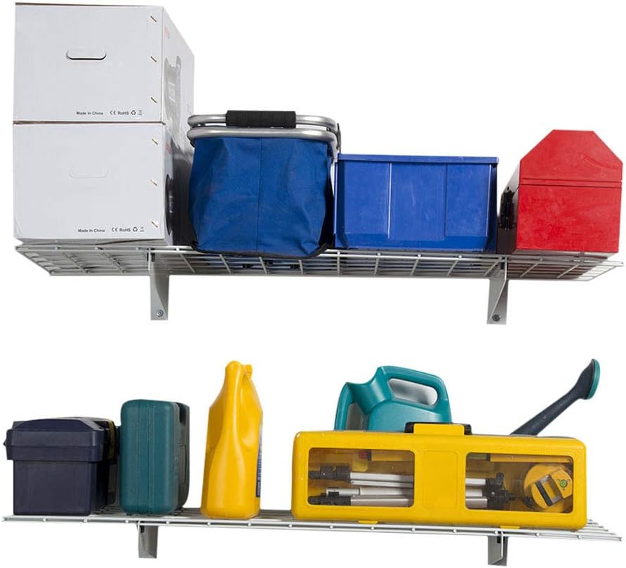 Wallmaster 15x45 Garage Wall Mount Shelves Heavy Duty Storage Shelves