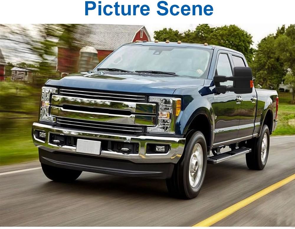 Driver Left Side Towing Mirror fit for 2008-2016 Ford F250 F350 F450 F550 | S...