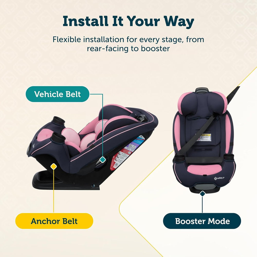 Safety 1st Grow and Go All-in-One Convertible Car Seat - Vineyard Girl