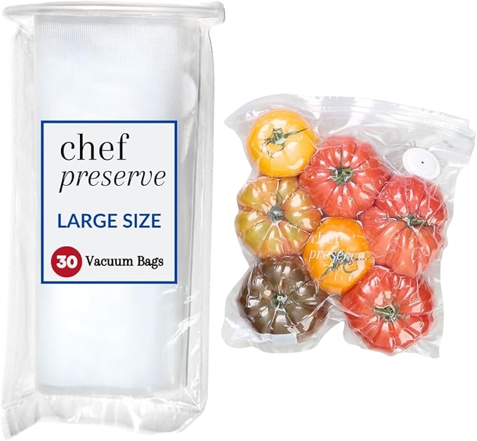 Chef Preserve Reusable Vacuum Sealer Bags