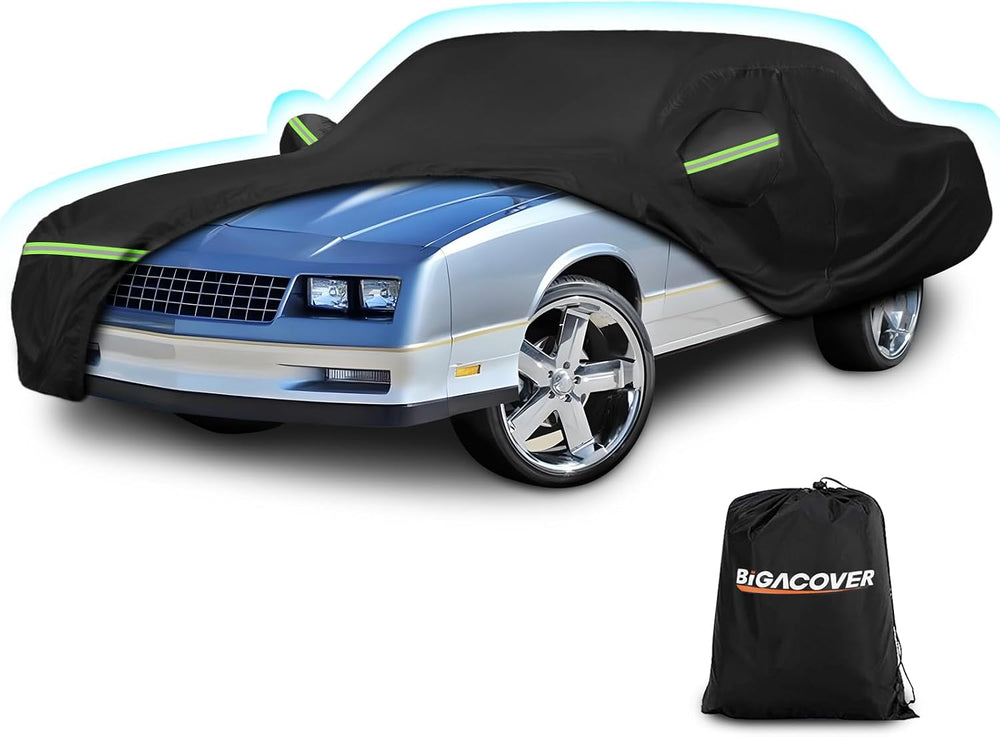 Waterproof Car Covers for Chevy Monte Carlo 1970-1988, 420D Oxford Cloth Sun
