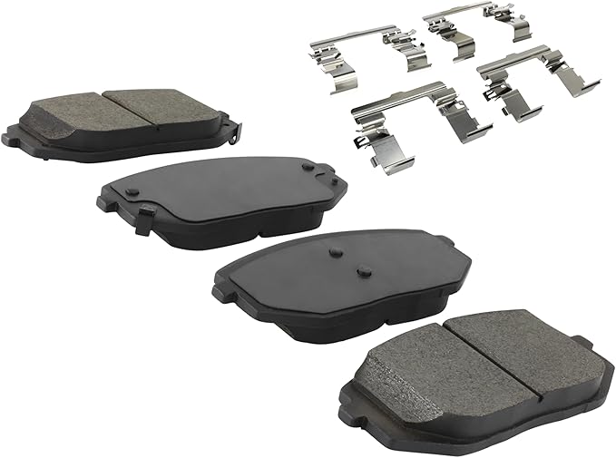 Premium Ceramic Front Brake Pads Compatible