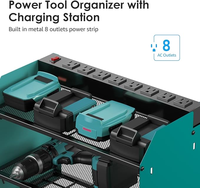 CCCEI Modular Power Tool Organizer Wall Mount