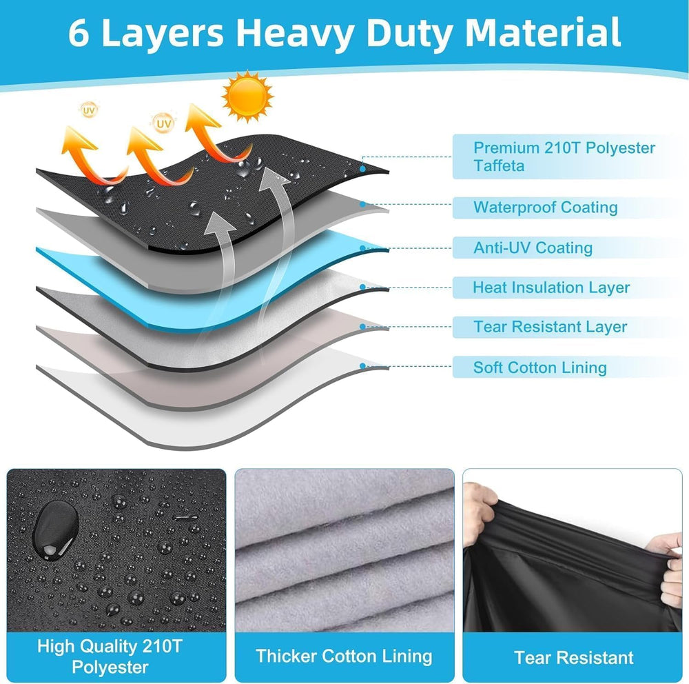Motorcycle Cover Waterproof for Kawasaki Ninja 250 300 400 500 650/BMW F 900R...