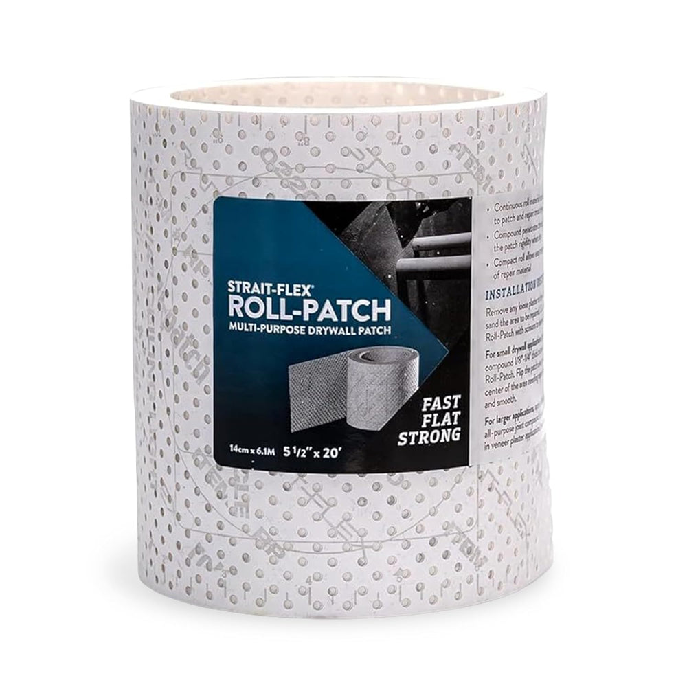 Drywall Patch – Roll-Patch Drywall Repair Tape for Wall Fixes – Works Well fo...
