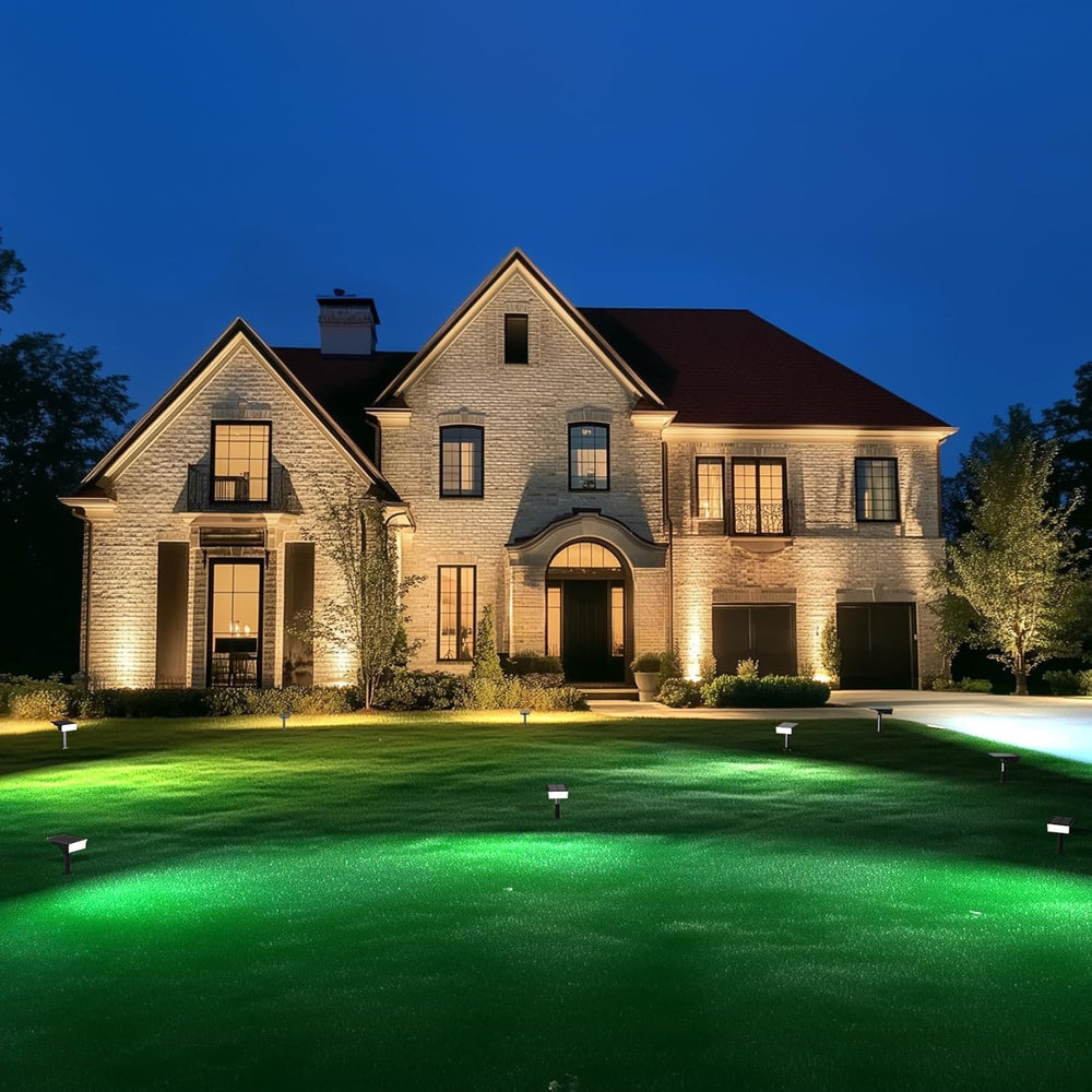 Consciot Solar Spot Lights Outdoor, Halloween Lights, 170ยฐ Wide Beam