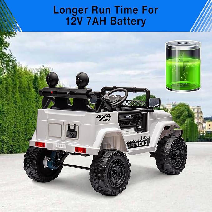 Garvee 12V Kids Ride On Truck Car