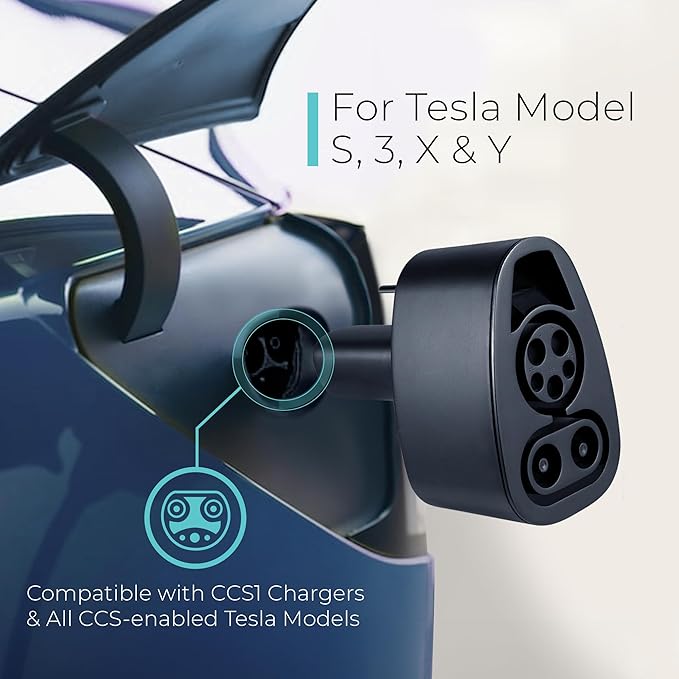 Lectron CCS1 to NACS Adapter for Tesla Model S, Y