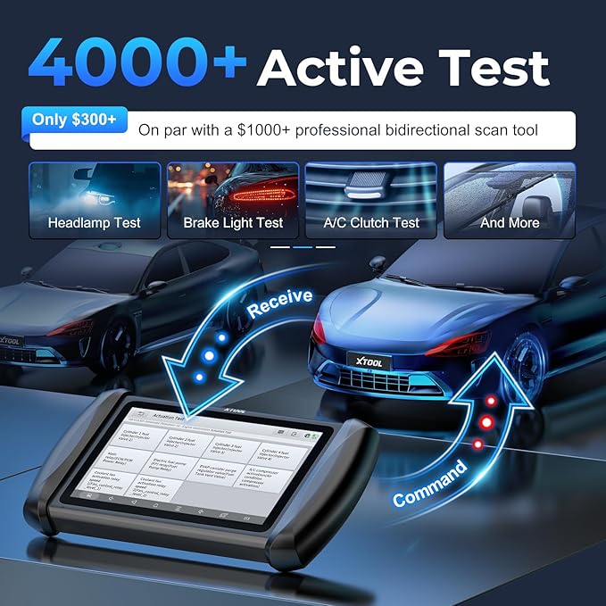 XTOOL IP819 V2.0 Bidirectional Scan Tool, 2025 Upgraded OBD2 Scanner