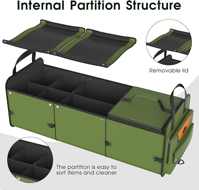 Trunk Organizer, Heavy-Duty Storage