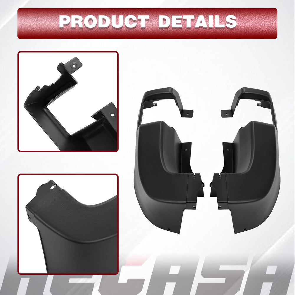 HECASA Rear Bumper Side End Cap Cover Compatible with 2015-2024 Ford Transit ...