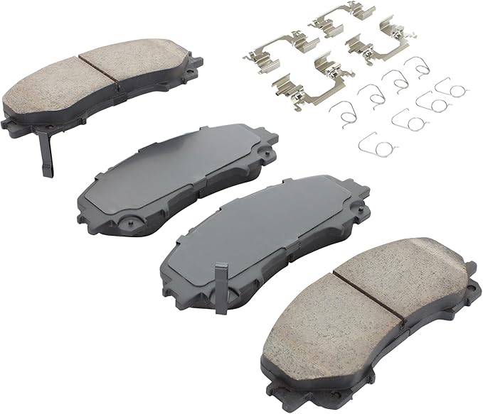 Premium Ceramic Front Brake Pads Compatible