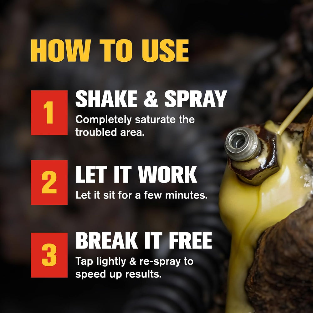 PB Blaster Penetrating Oil Spray, 11 oz Aerosol Cans (6-Pack) – Rust Remover ...