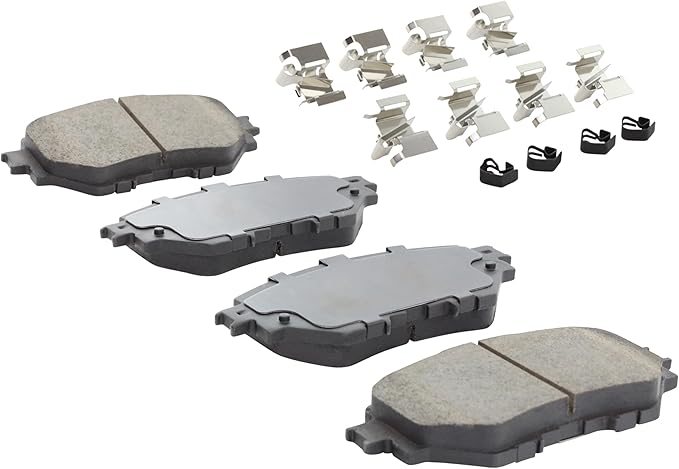 Premium Ceramic Front Brake Pads Compatible