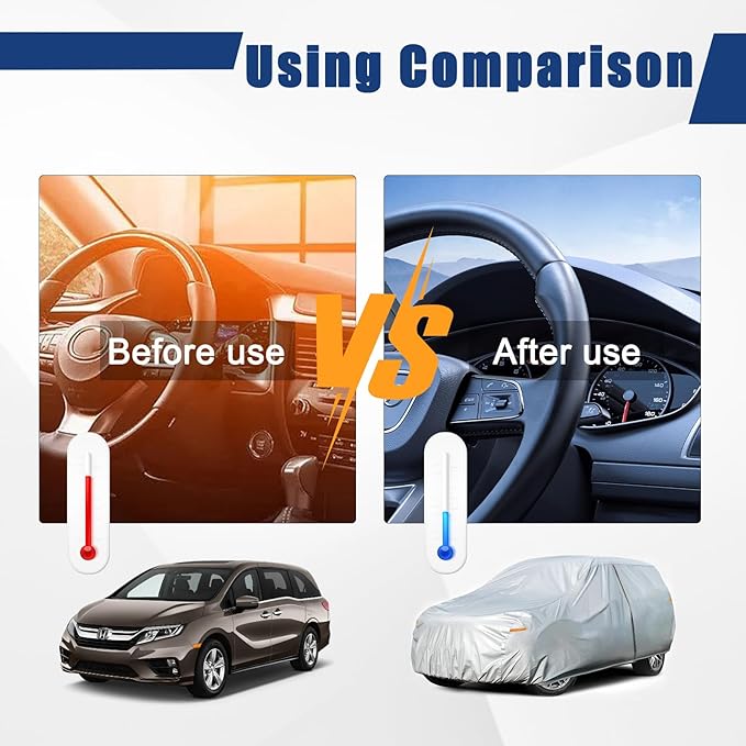 Kayme 6 Layers Car Cover Custom Fit