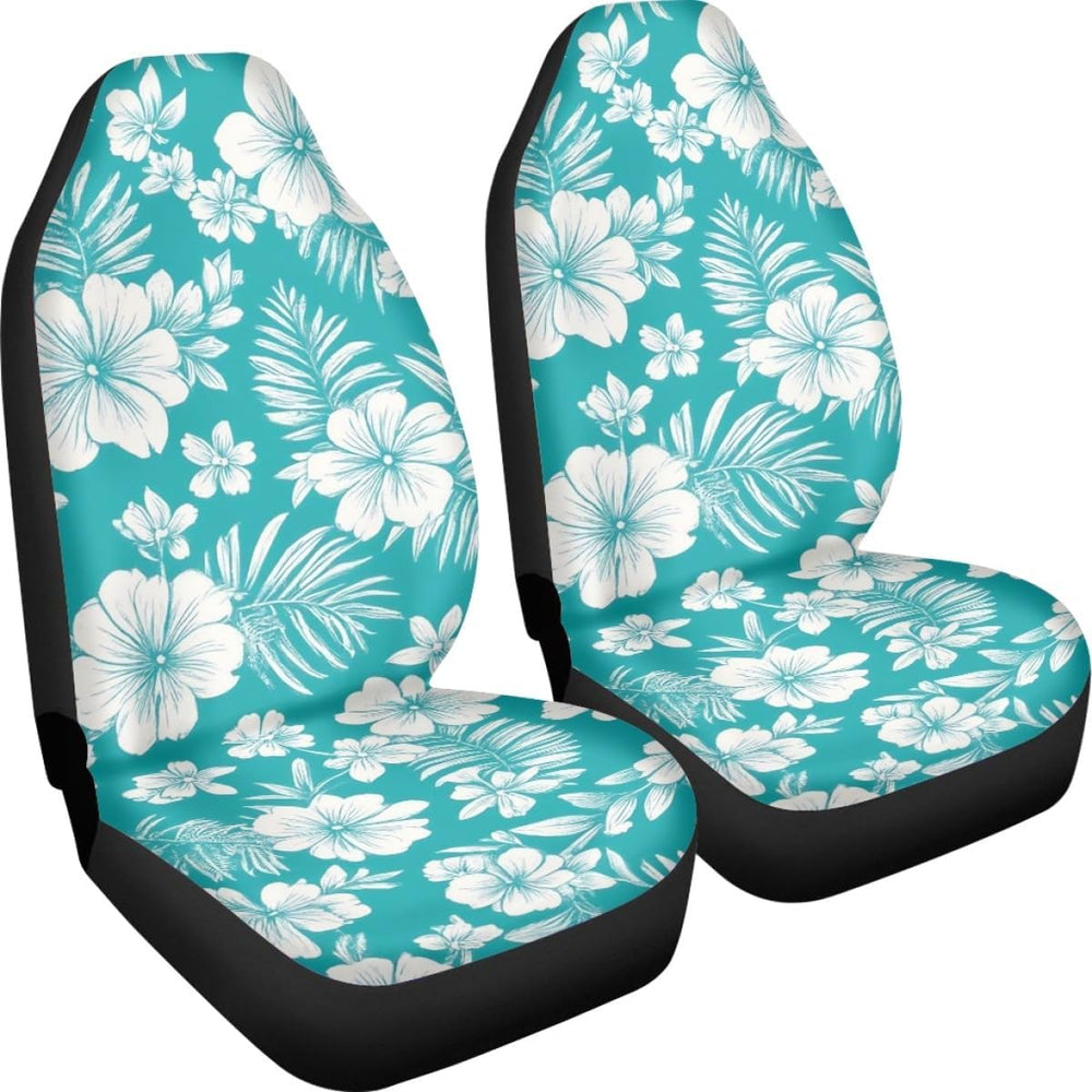 Pehede Car Seat Cover Hibiscus Flower Front for Cars, Easy to Install Cover S...
