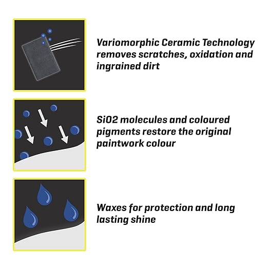 T-Cut Dark Blue Scratch Remover Color Fast Paintwork Restorer Car Polish
