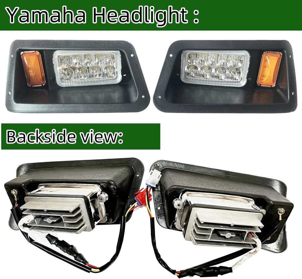 Golf Cart LED Light Kit for Yamaha G14/G16/G19/G22 12V