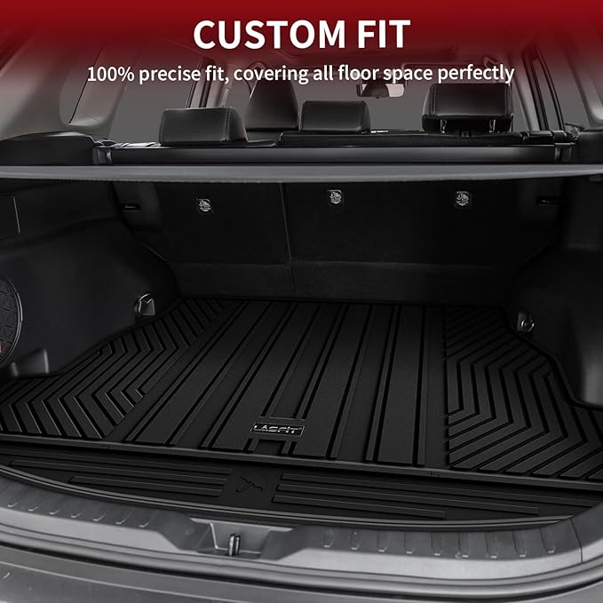 LASFIT Trunk Mats Fit for 2019-2025 Toyota RAV4 Hybrid and Gasoline, All