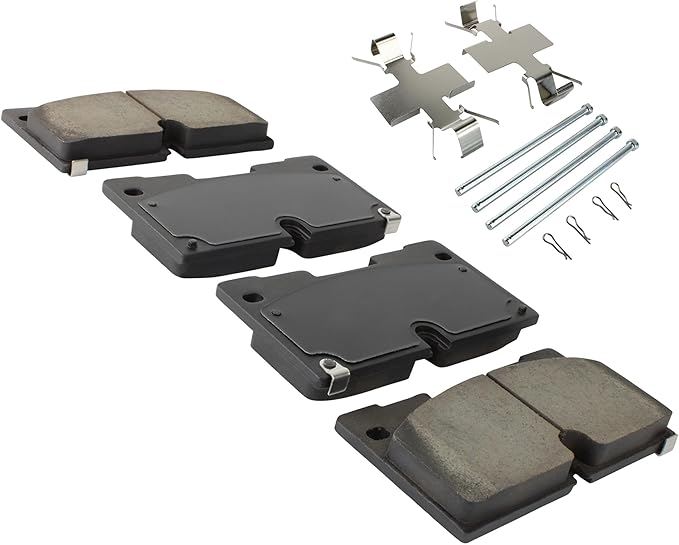 Premium Ceramic Front Brake Pads Compatible