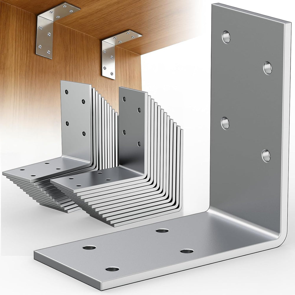 3"x3"x1.5" Steel Angle Bracket, 90 Degree L Corner Brace