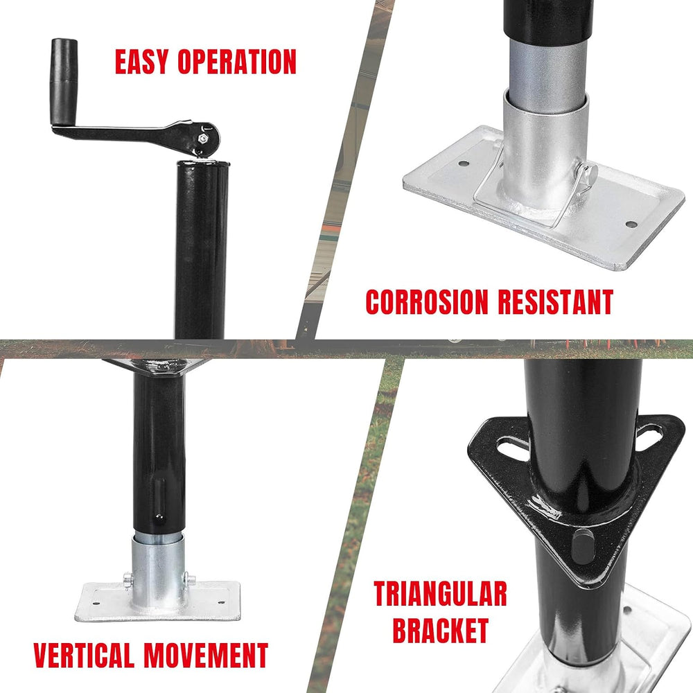 Road DAWG A-Frame Trailer Jack, 2,000 LBs Capacity, 14 Inches Vertical Travel...