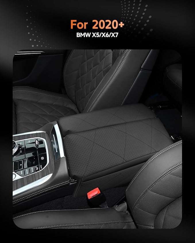 CDEFG for BMW X5/X6/X7 2020-2025 Center Console Cover Armrest Box Cover for X5