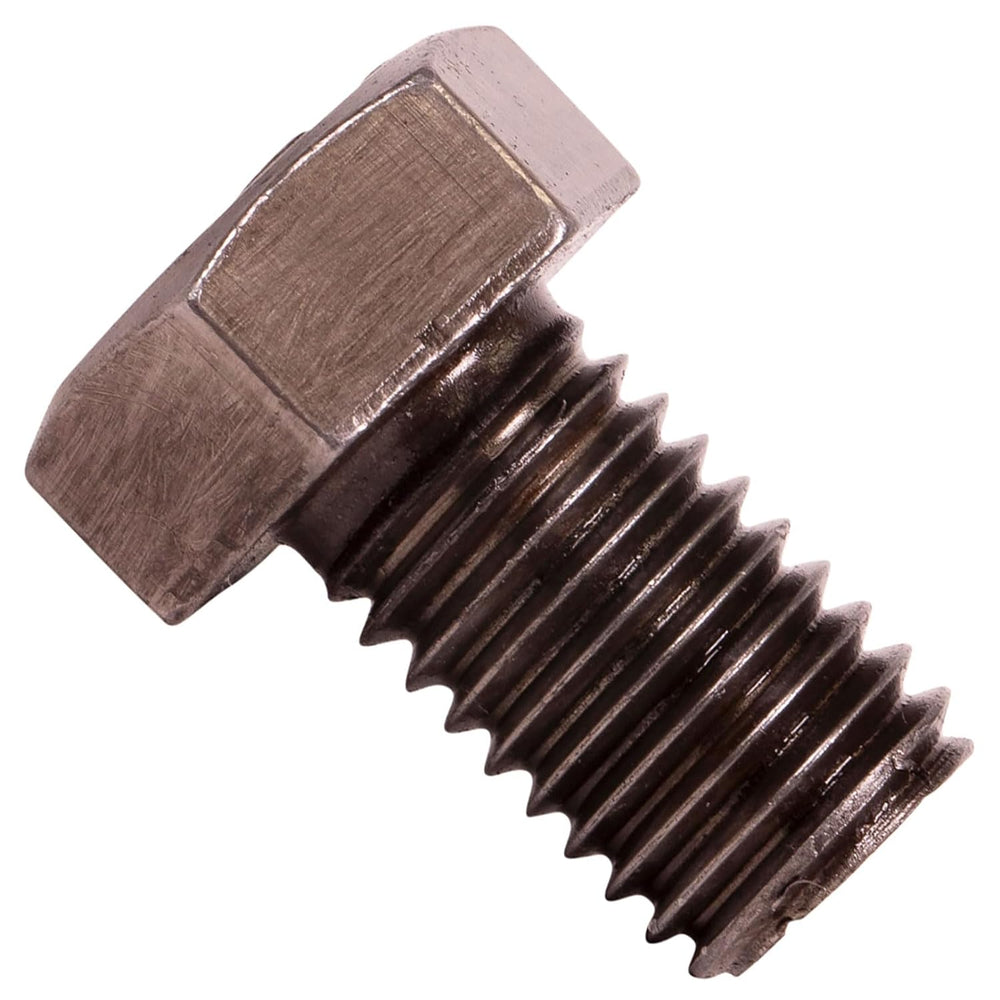5/8"-11 x 1" A307 Grade A Fully Threaded Hex Bolts (25 Pack) - Plai...
