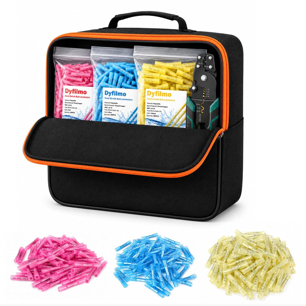 Heat Shrink Butt Connectors Kit 300 PCS, Waterproof Wire Connectors