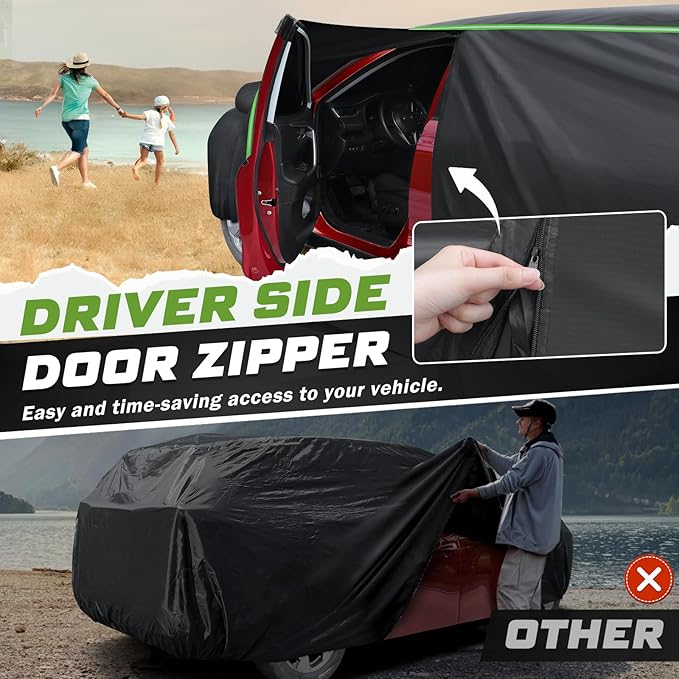 Mixsuper Liner Car Cover for Lexus RX 1999-2026, 7 Layers Waterproof Car Cover