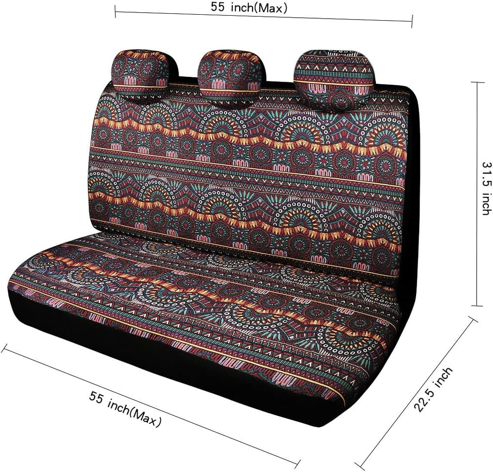 P&J AUTO P&J Baja Blanket Car Seat Covers Magic Boho Designs Universa...