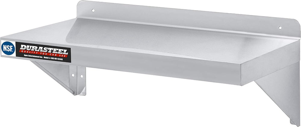 DuraSteel Stainless Steel Wall Shelf