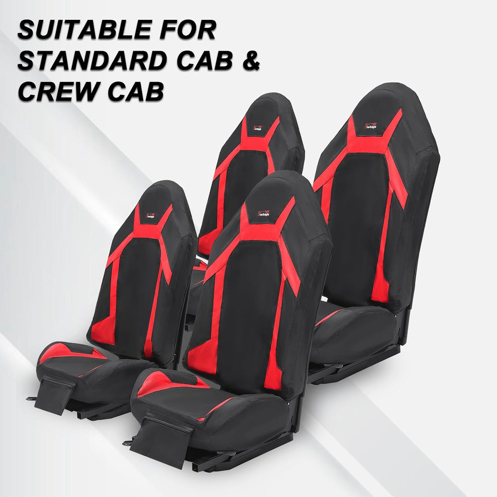 StarknightMT RZR Seat Cover with Pocket Water-Resistant Compatible with Polar...