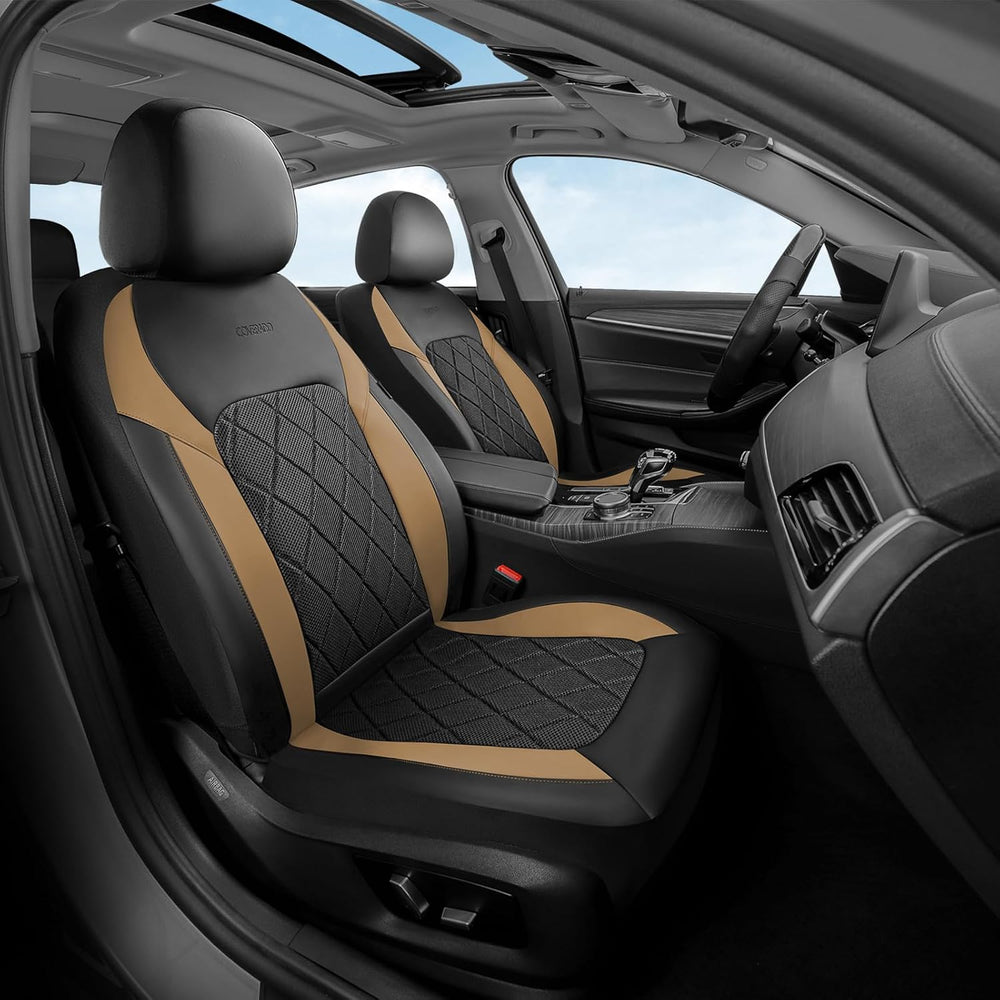 Coverado Car Seat Covers, Seat Covers Full Set, 5 Seats Automotive Seat Cover...