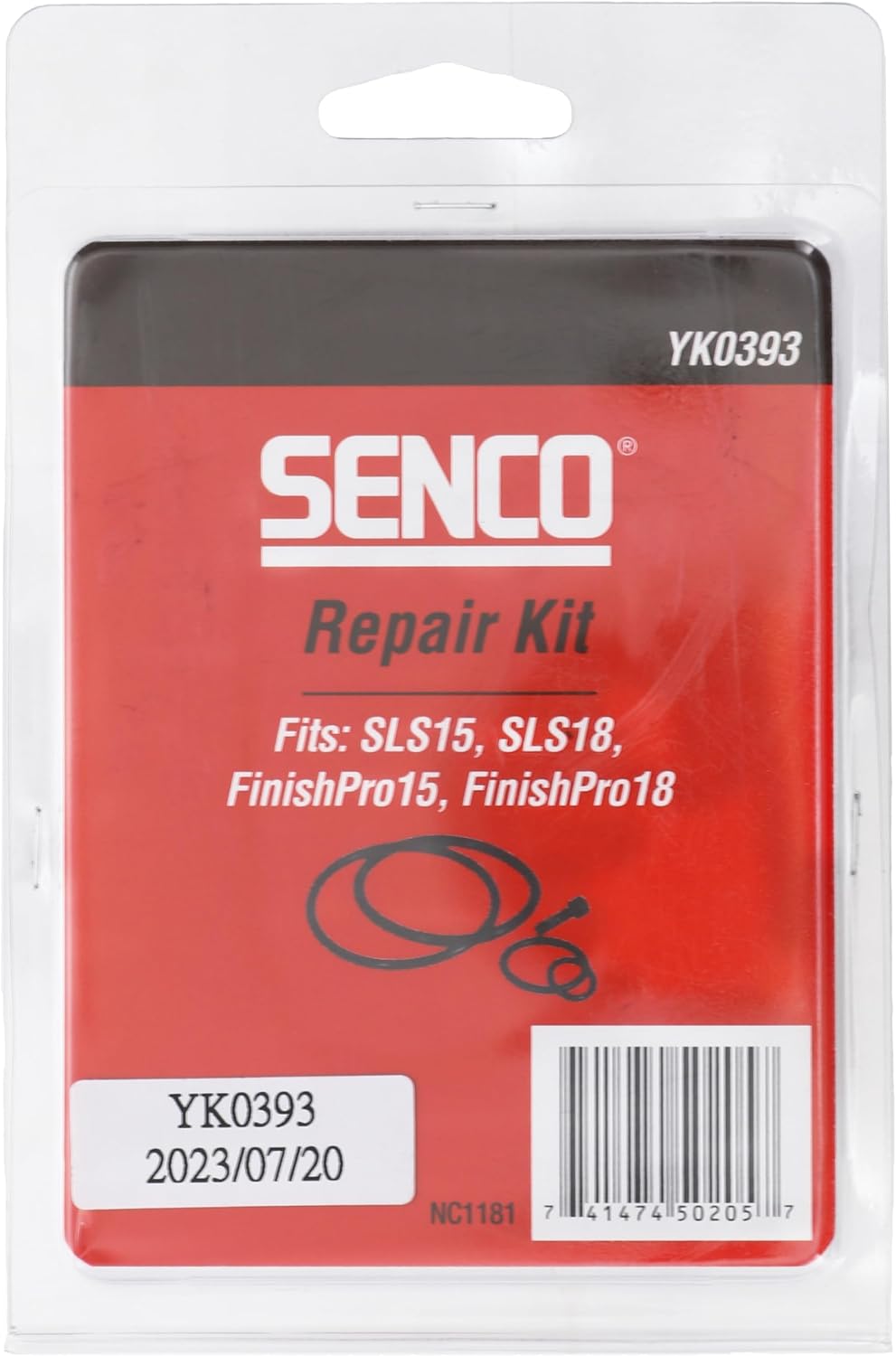 Senco YK0393 Repair Kit for Brad Nailers SLS15, SLS18, FIP15, FIP18