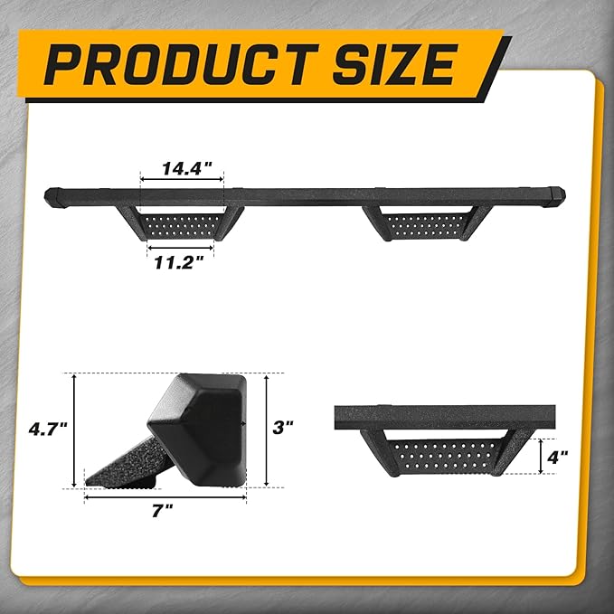 Running Boards Side Steps Compatible