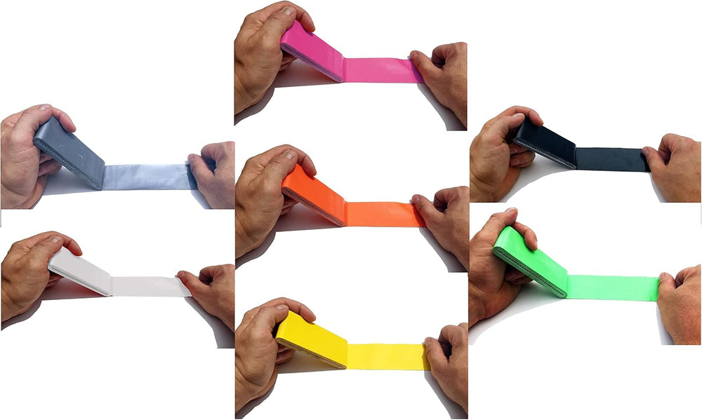 Travel Size Pocket Duct Tape 10-Pack | 1.88 inches x 5 Yards per Flat Pack (1...